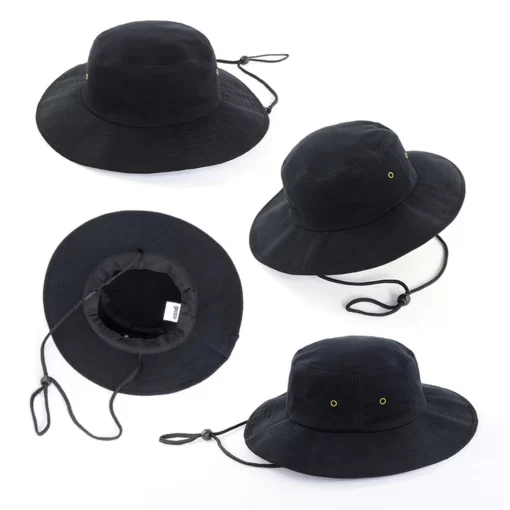 Wide brim Hats with logo