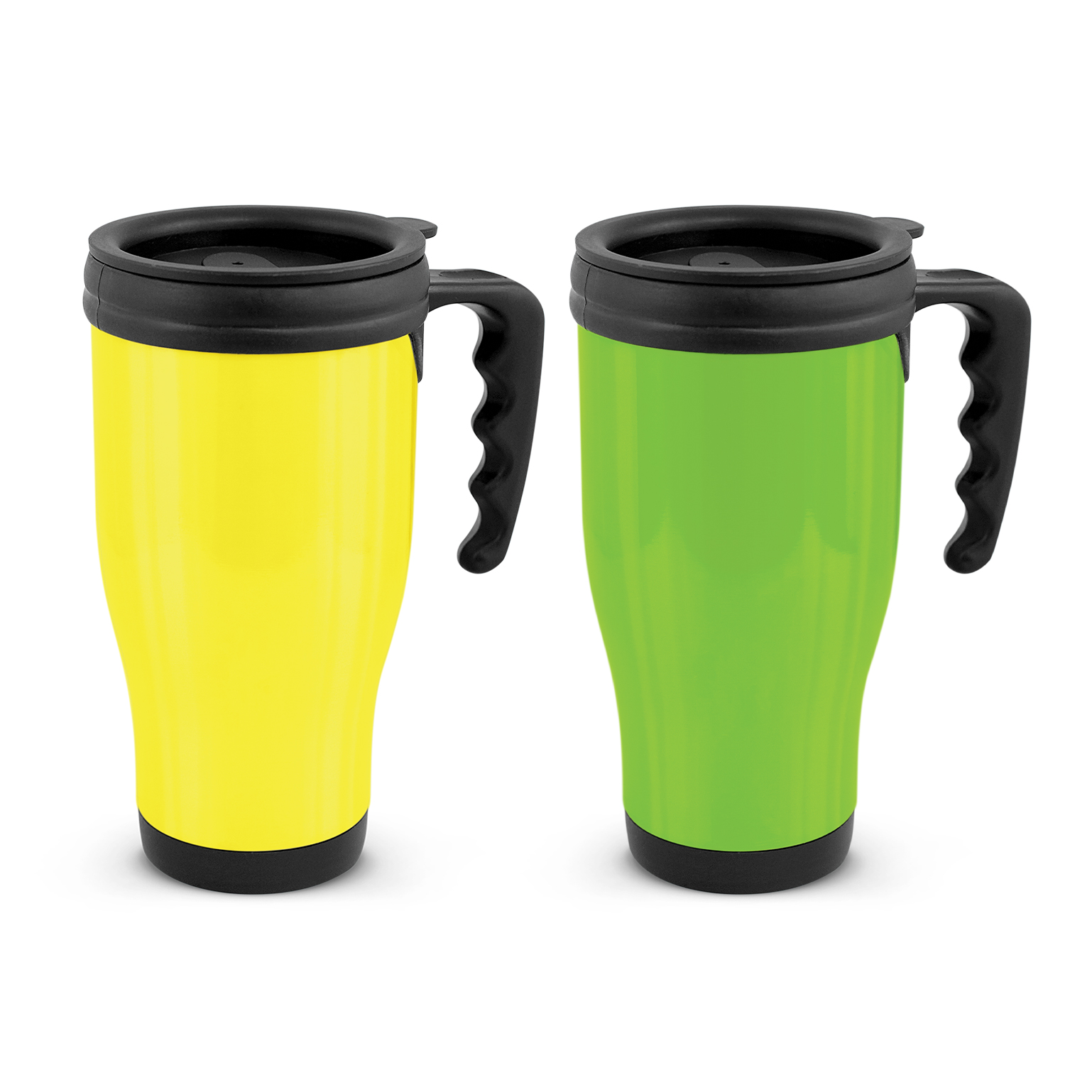 all colour ways Commuter Travel Mug with custom logo by Publicity Promotional Products