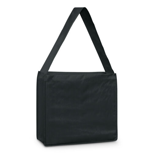 Black non woven sling bags supplier Publicity Promotional Products