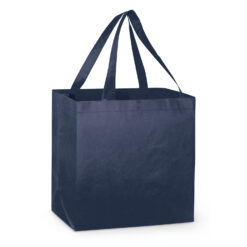 Navy City Shopper Tote Bag Supplier Publicity Promotional Products