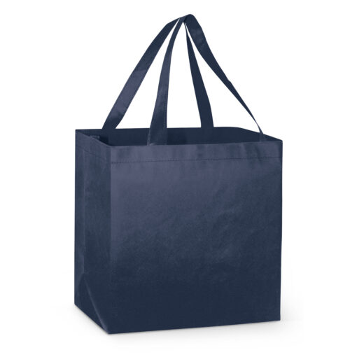 Navy City Shopper Tote Bag Supplier Publicity Promotional Products