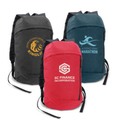 Promotional Customisable Compact Backpack supplier Publicity Promotional Products