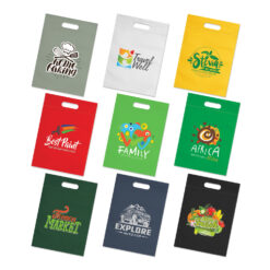 die cut handle non woven gift bags supplier Publicity Promotional Products