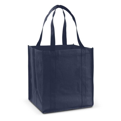 Super Shopper Tote Bag Navy supplier Publicity Promotional Products