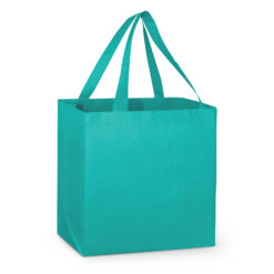 Teal City Shopper Tote Bag Supplier Publicity Promotional Products