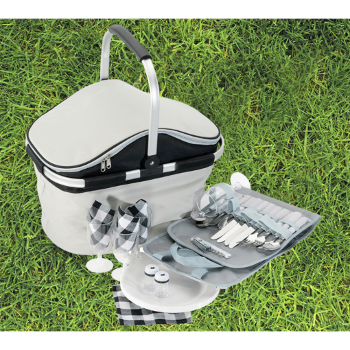 Carry Basket Picnic Set - Image 6
