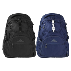 High Sierra quality backpacks black and navy colour