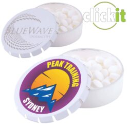 Click it printed mint tins Custom branded confectionery Publicity Promotional Products