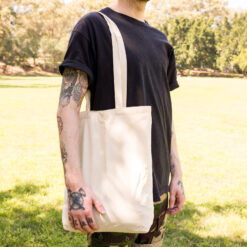 Calico Long Handle Bag - Image 4