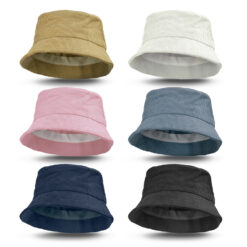 Corduroy Bucket Hat custom branded by Publicity Promotional Products