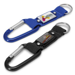Group Image with custom logo carabiner keyring Publicity Promotional Products