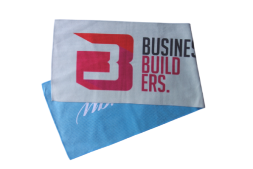 Waffle Cotton Blend Gym Towel Custom Printed Full Colour