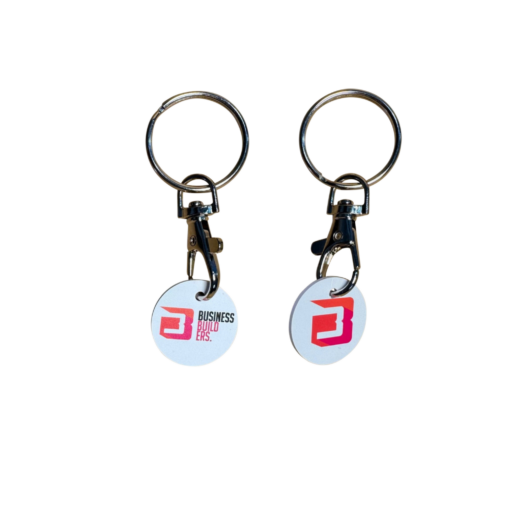 Keyring Trolley Coin - Image 2