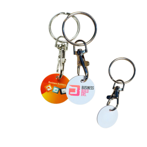 Keyring Trolley Coin - Image 3