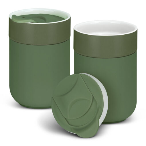 Petrol-Green-Chalice-Ceramic-Coffee-Cup Custom Branded Promotional Products & Merchandise, Promotional Products Supplier Australia Custom logos Custom color