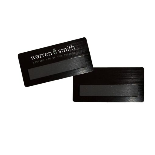 DIY Metallic Name Tag - Image 3