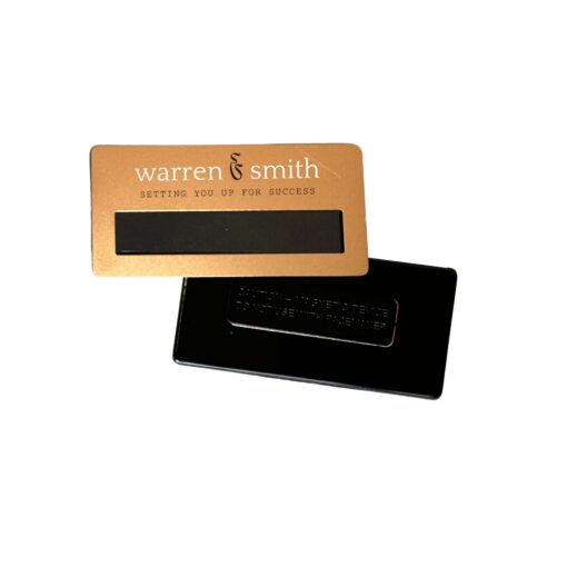 DIY Metallic Name Tag - Image 2