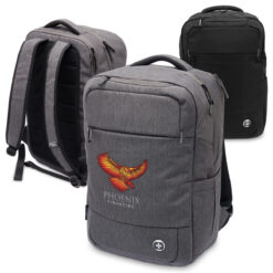 Swissdigital Calibre Backpack grey and black backpack