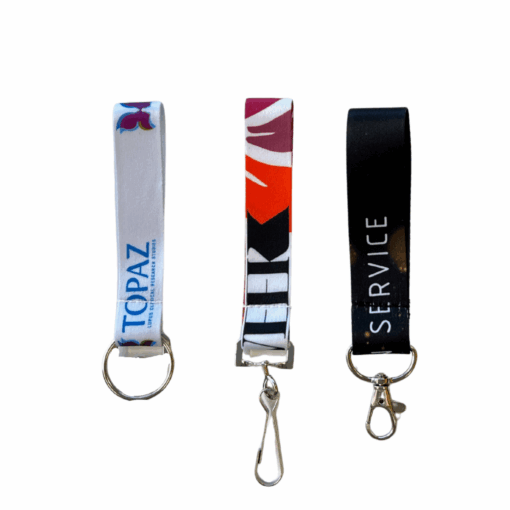 Lanyard Short Strap with Keyring - Image 2