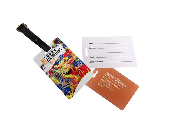 Plastic Luggage Tag Local