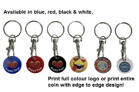 Keyring Trolley Coin