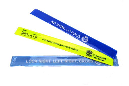 PVC Reflective Slap Bands