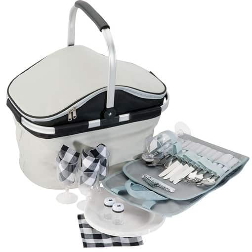 Picnic Set Carry Basket