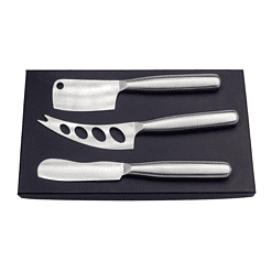 Cheese knife set for company logos