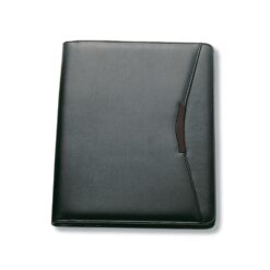 Branded Metropolitan Immitation Leather A4 Zippered Compendium Publicity Promotional Products