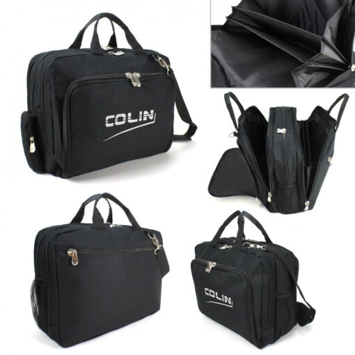 Premium large laptop case with 3 pockets 44cm (W) x 33cm (H) x 20cm (D)