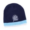 Acrylic Two-Tone Beanie with custom logo embroidery