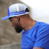 A-Frame Striped Trucker Cap