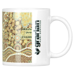 Standard white mug with white lining, external white glossy finish with sublimation coating Custom Branded Promotional Products & Merchandise, Promotional Products Supplier Australia Custom logos Custom color