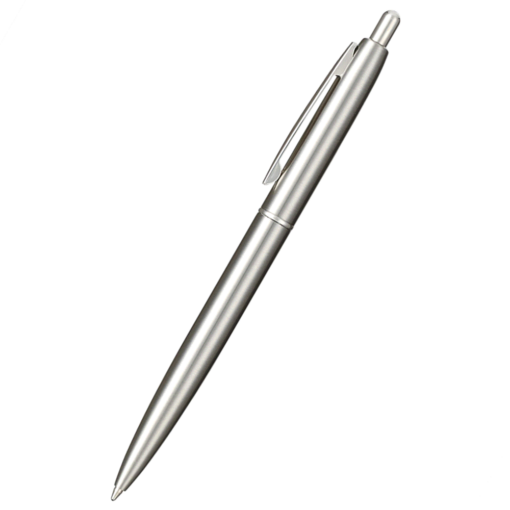 Recycled Stainless Steel Ballpoint Pen - Image 3