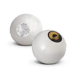 White round bath bomb