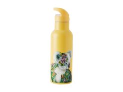 Yellow Marini Ferlazzo Wild Customised with logos Planet Double Wall Bottle 500ml by Publicity Promotional Products