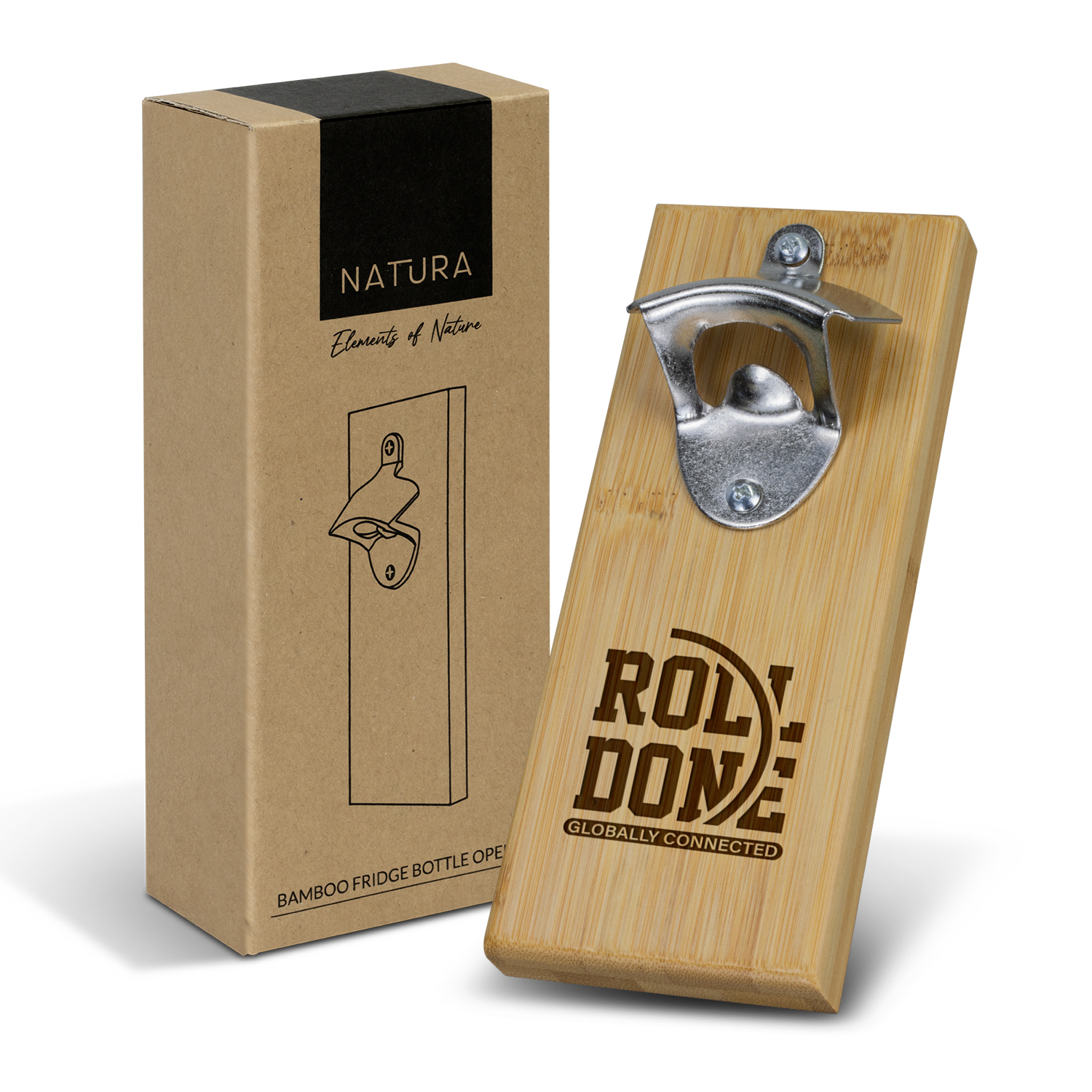 magnetic mounted bottle opener