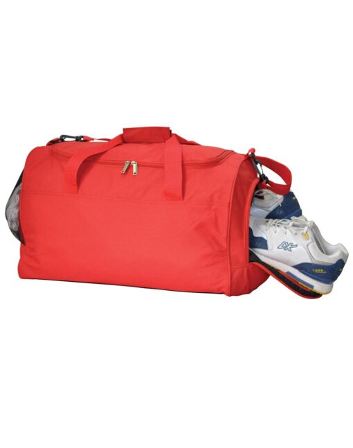 Red Sports Duffle Bag