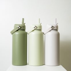 White, Olive, light green colour Byron 1L Drink Bottle Publicity Promotional Products