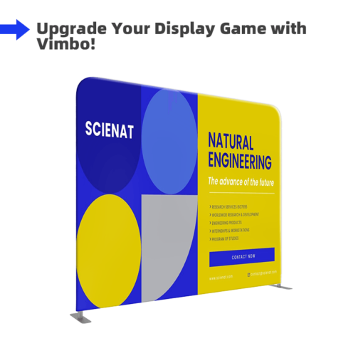 Customisable event display supplier Publicity Promotional Products Deluxe Straight Tension Fabric Display Publicity Promotional Products Branded Promotional Products & Merchandise, Promotional Products Supplier Australia Custom logos Custom color display fram confrence display event display