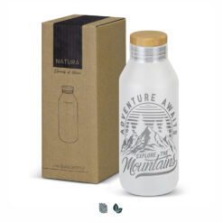 600ml borosilicate glass bottle custom printing supplier Publicity Promotional Products