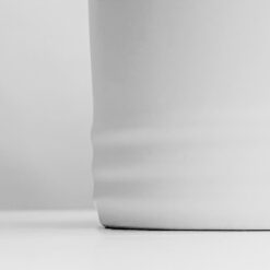 Detail of coffee mug on side