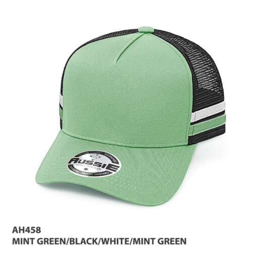 KIDS A-Frame Striped Trucker Cap - Image 8