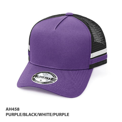 KIDS A-Frame Striped Trucker Cap - Image 7