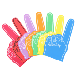 Animation Hand Zacky Foam Stadium giant hands customised